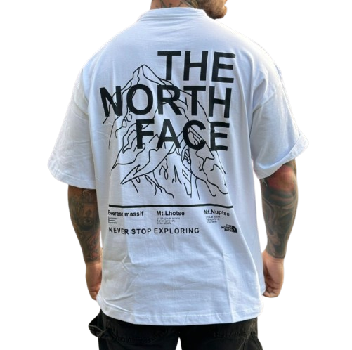Producto - Remera oversize doble estampa THE NORTH FACE
