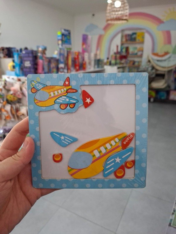 Producto - Puzzle Imantado Avión