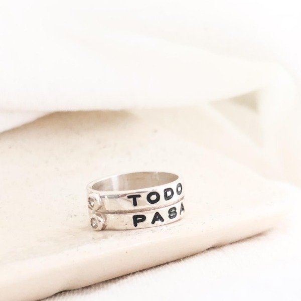Producto - Anillo Cinta Doble con Cubic