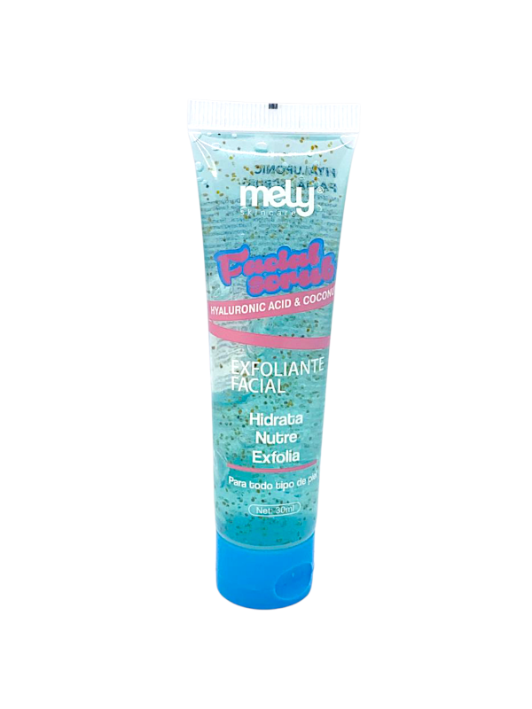 Producto - Gel exfoliante con ácido hialurónico mely