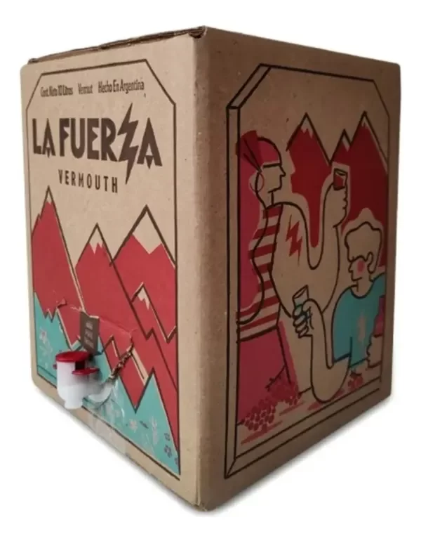 Producto - La Fuerza Vermouth Rojo Bag in Box 10 Litros