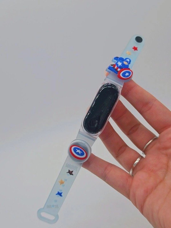 Producto - Reloj capitán américa con luces