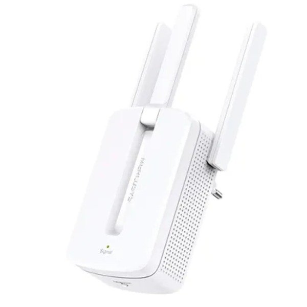 Producto - Mercusys MW300RE - 300Mbps - 3 Antenas - Blanco