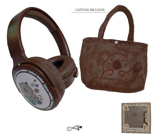 Producto - Auricular Capybara Vincha BT/MP3 (+ cartera)