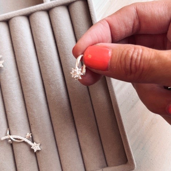 Producto - Cuff mini estrella cubic (Silver)