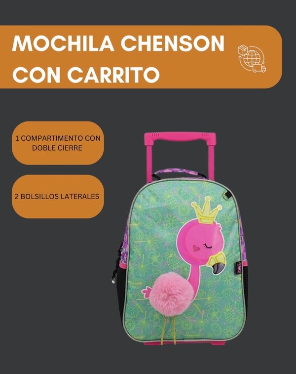 Producto - Mochila Jardinera con carrito