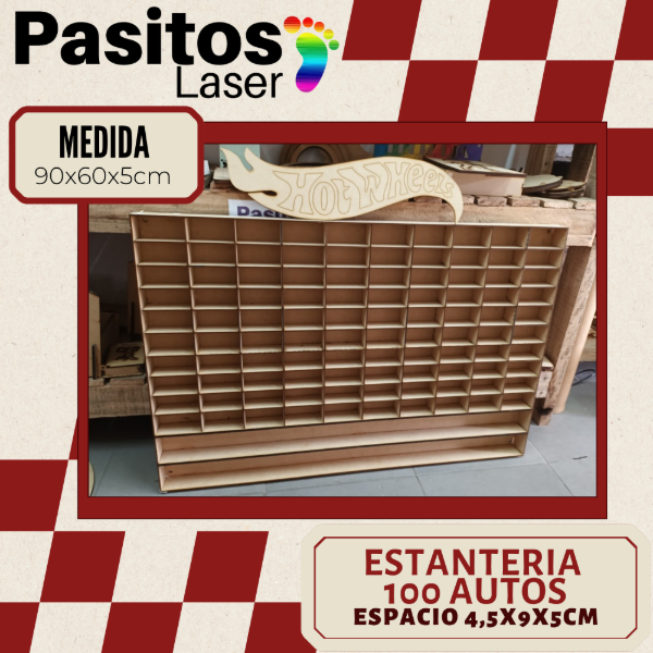 Producto - Estanteria para Autitos - 1