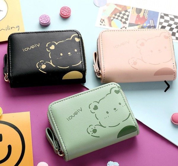 Producto - TARJETERO Y BILLETERA CUTE