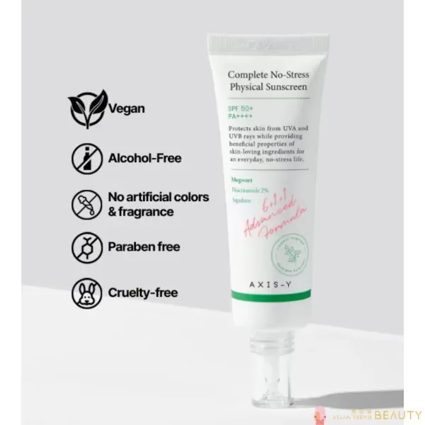 Producto - AXIS-Y Complete No-Stress Physical Sunscreen 50ml - 1
