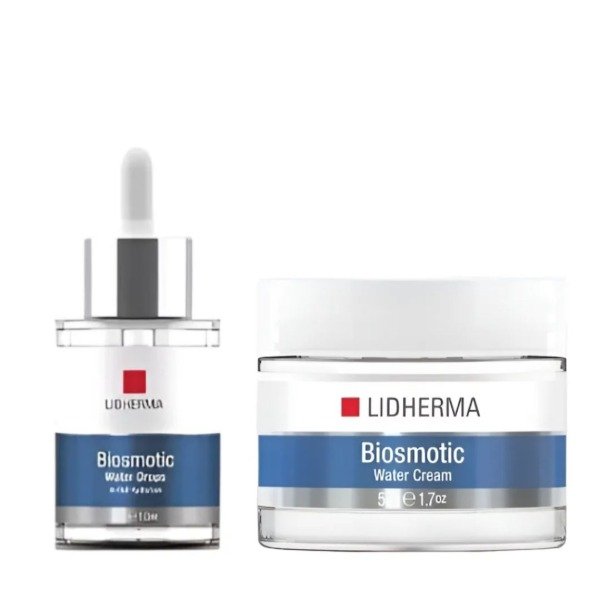 Producto - Kit Biosmotic Lidherma Serum + Crema Todo Tipo De Piel - Día/noche