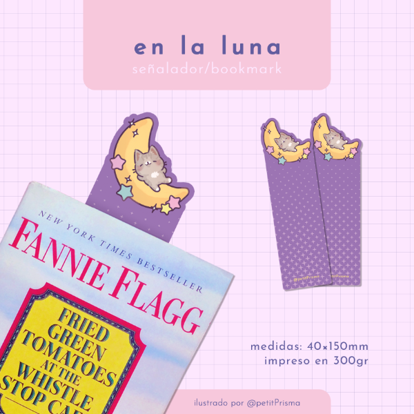 Producto - Señalador con forma "En la luna"