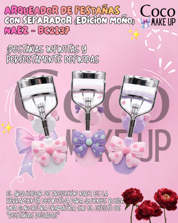 Producto - ARQUEADOR DE PESTAÑAS CON SEPARADOR (EDICIÓN MOÑO) - NAEZ - BC2137