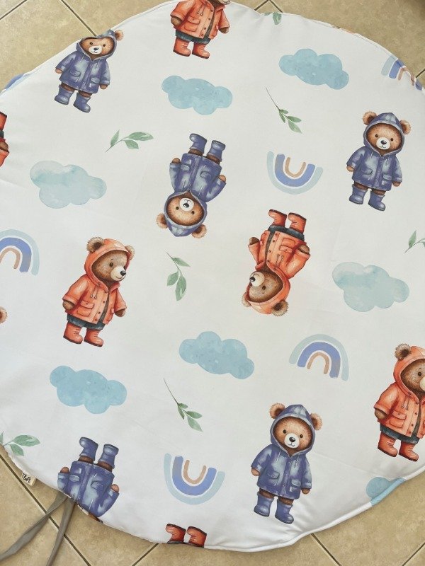 Producto - Alfombra estampada osos rain