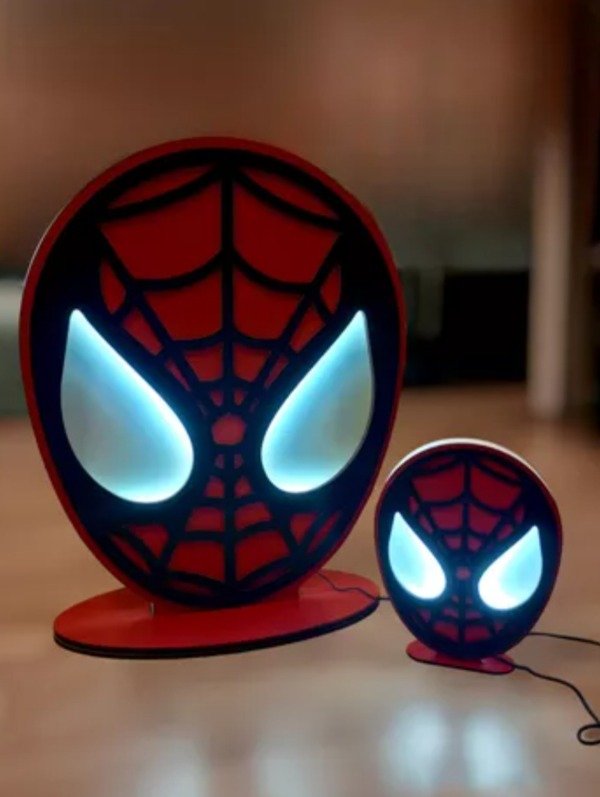 Producto - Velador Led Spiderman Grande