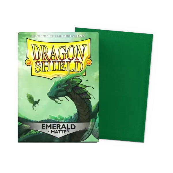 Producto - Dragon Shield Emerald Matte Sleeves