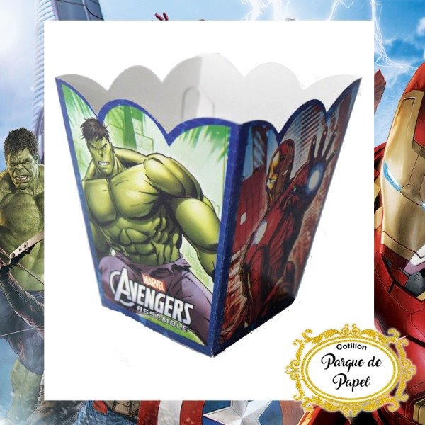 Producto - Pochoclera Avengers (x6 u.)