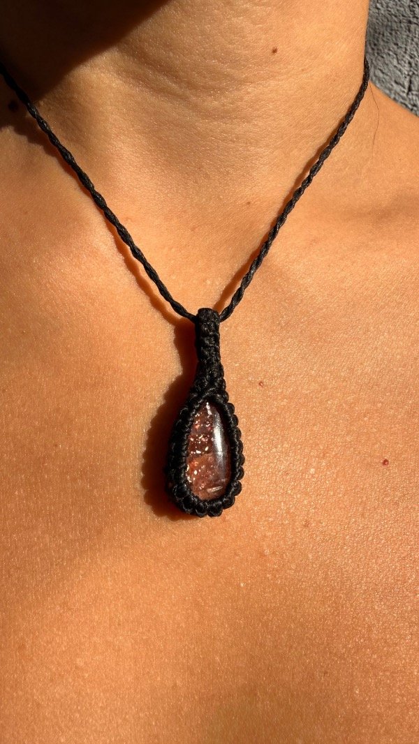 Producto - Collar Amuleto Piedra del Sol - Yo Soy