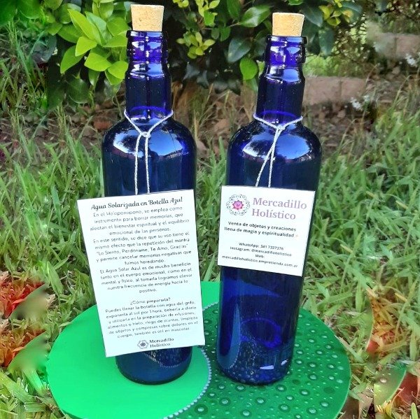 Producto - Botella Solar Azul