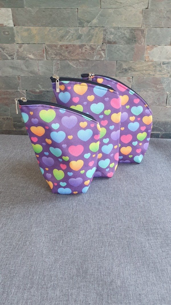 Producto - Chau Lata Cordura Corazones Multicolor