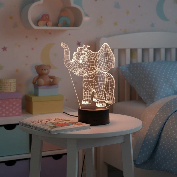 Producto - Velador Dumbo 3d