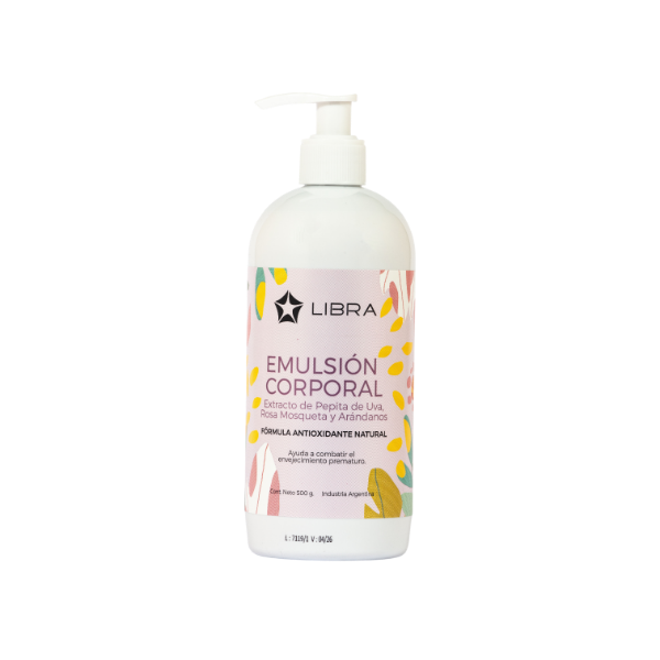 Producto - Emulsión Corporal Antioxidante Natural