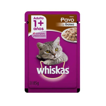 Producto - WHISKAS POUCH ADULTO Pavo x 12u x 85gOF