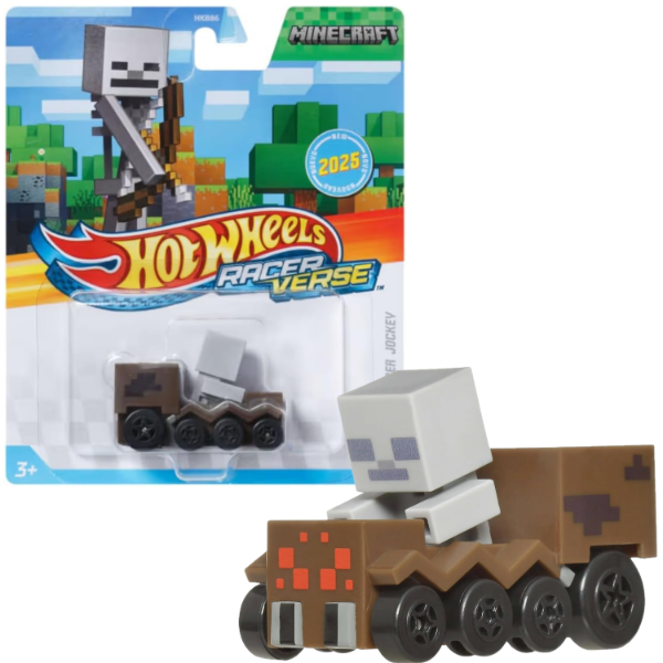 Producto - Hot Wheels Racerverse Minecraft Spider Jockey