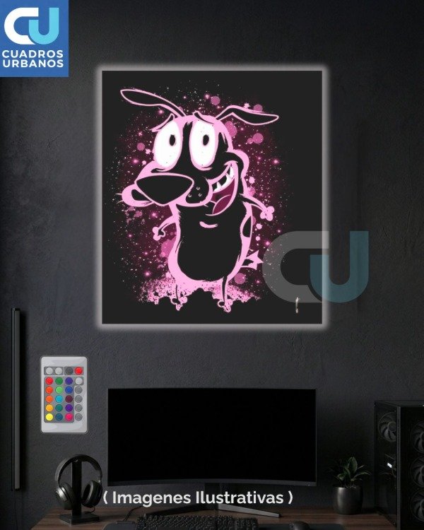 Producto - Coraje el perro cobarde Led 1