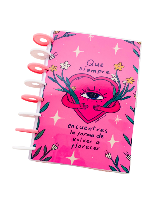 Producto - Cuaderno Sistema de Discos "Corazón"