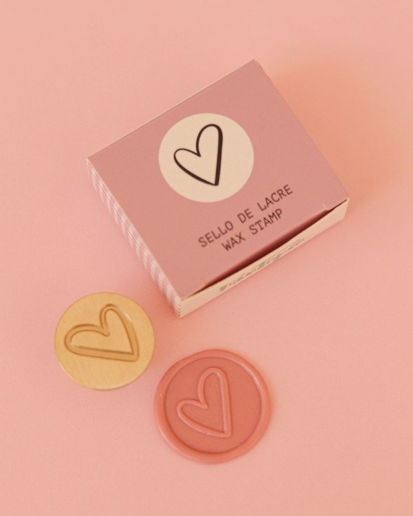 Producto - Lacre dibujo corazón