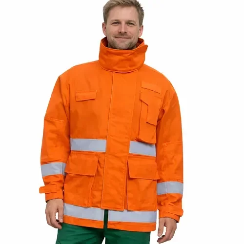 Producto - Chaqueta de Incendio Forestal Lakeland Vulcano Naranja Certificada