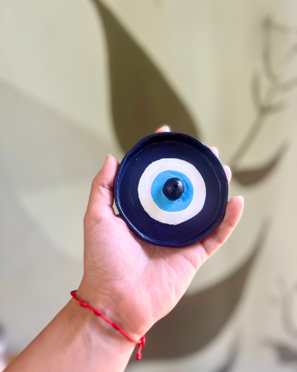 Producto - Porta incienso cerámica - Ojo turco