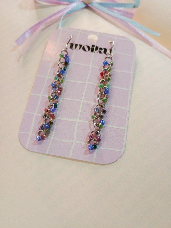 Producto - Aros Emi azul