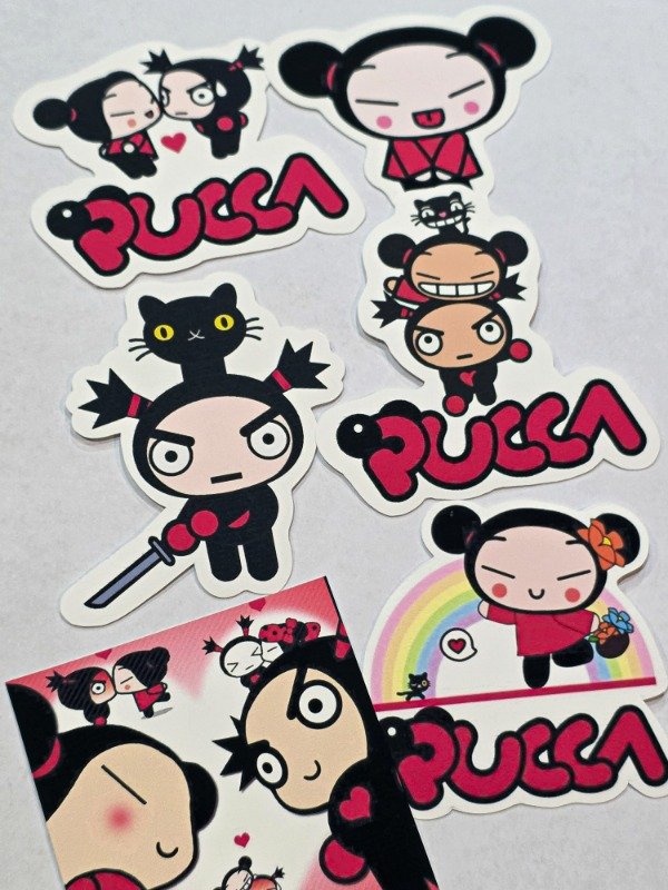 Producto - Sticker pucca y garu surtido