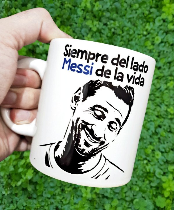 Producto - Siempre del lado Messi de la vida [Stencil Art]