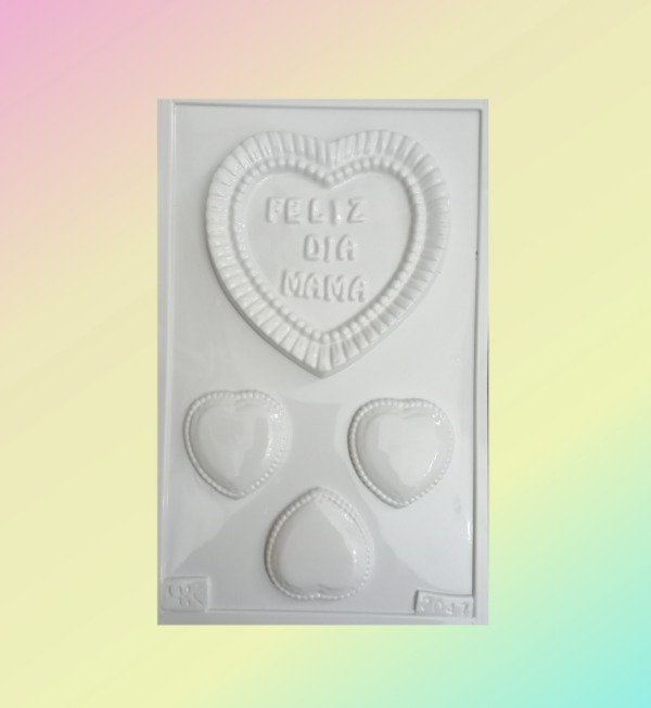 Producto - Placa corazón grande y chicos