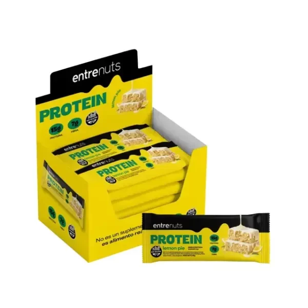 Producto - Barrita Proteica Entrenuts Lemon Pie x 10u