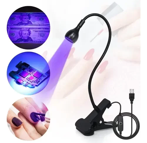 Producto - Mini Lámpara/Flor UV inalambrica 360