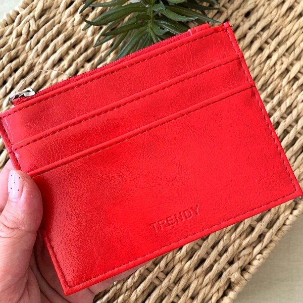 Producto - Tarjetero Teddy rojo