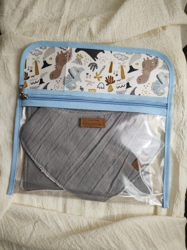 Producto - Set bebe 3 piezas - gris