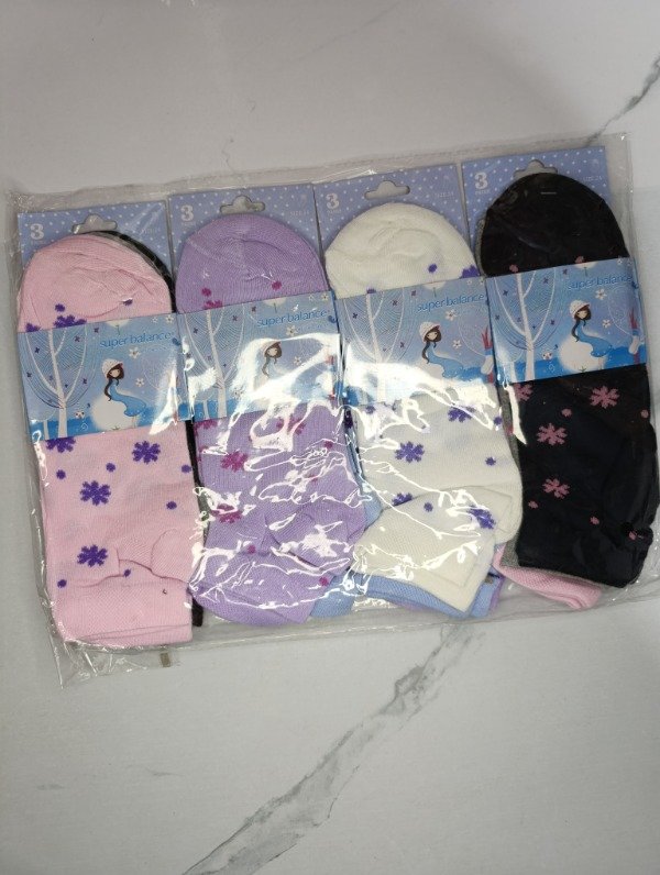 Producto - Medias soquetes estampadas por docena