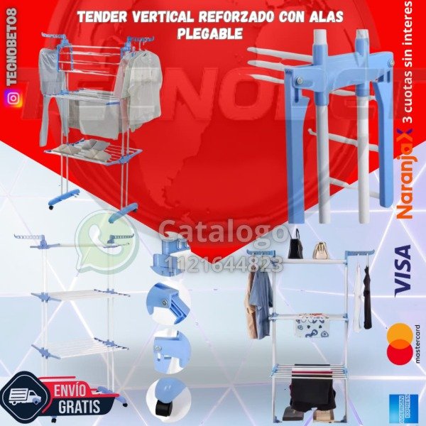 Producto - TENDER VERTICAL REFORZADO CON ALAS
