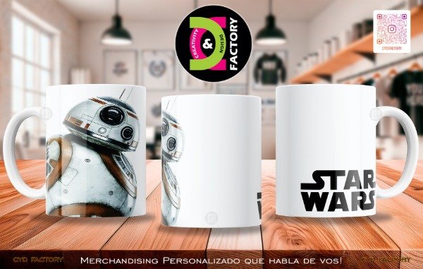 Producto - Taza Star Wars - TZ-RT-BL-11OZ-65-MV-SCIFI-STR