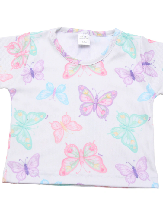 Producto - Remera mariposas tiza - 1
