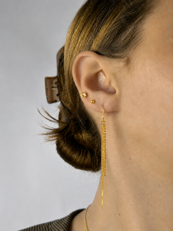 Producto - AROS DORADOS PASANTES AGUJA 3212