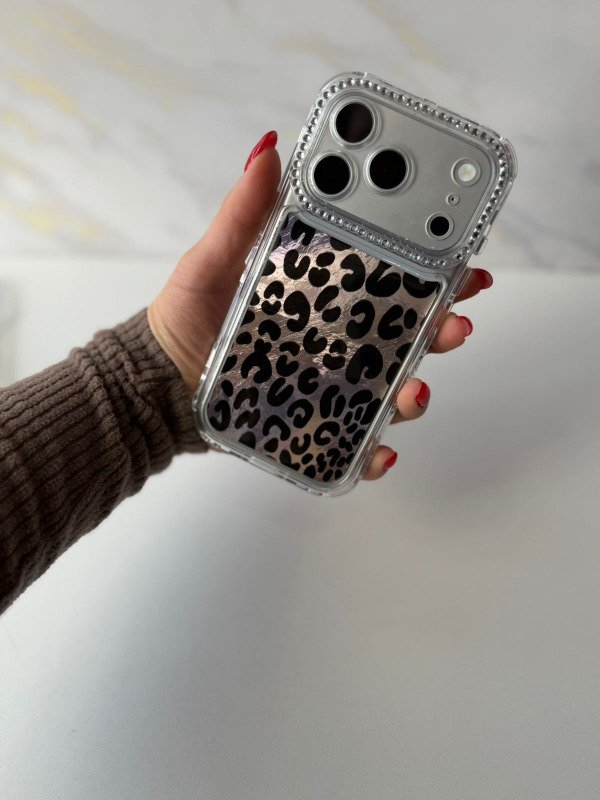 Producto - Case 360 animal print marron