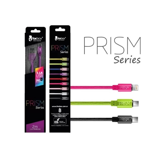 Producto - Cable Energy Prism Tipo C 20W Fast Charge