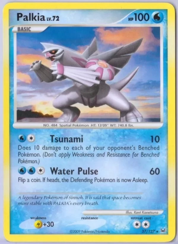 Producto - Palkia - 37/127 - Rare - Platinum (Base Set)