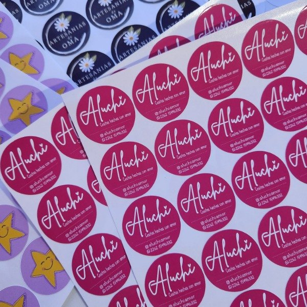 Producto - Calcomanías - papel autoadhesivo