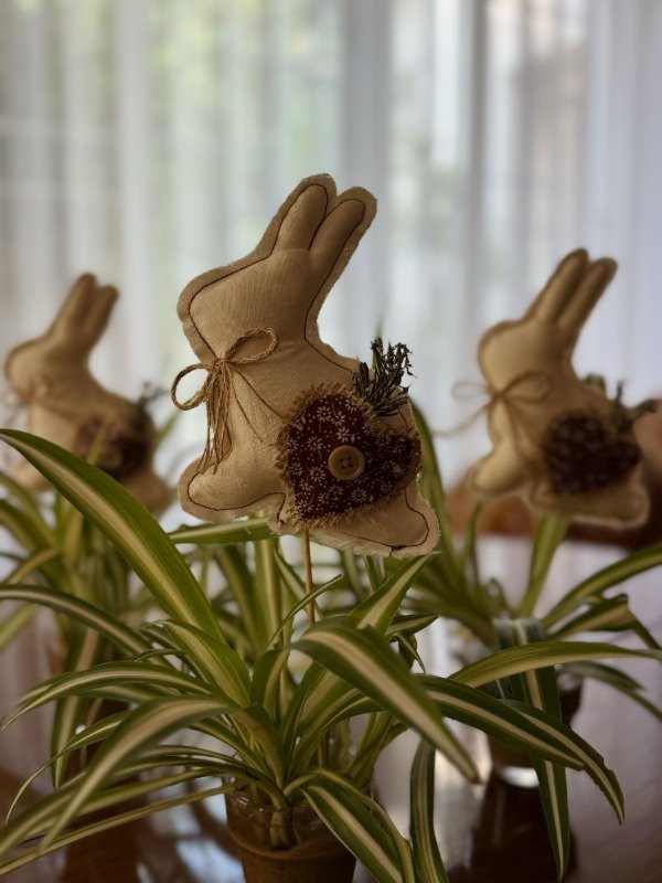 Producto - Conejo de tela para Pascua modelo 2